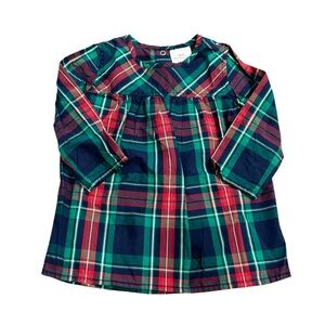 Vineyard Vines Holiday Plaid Popover Tunic